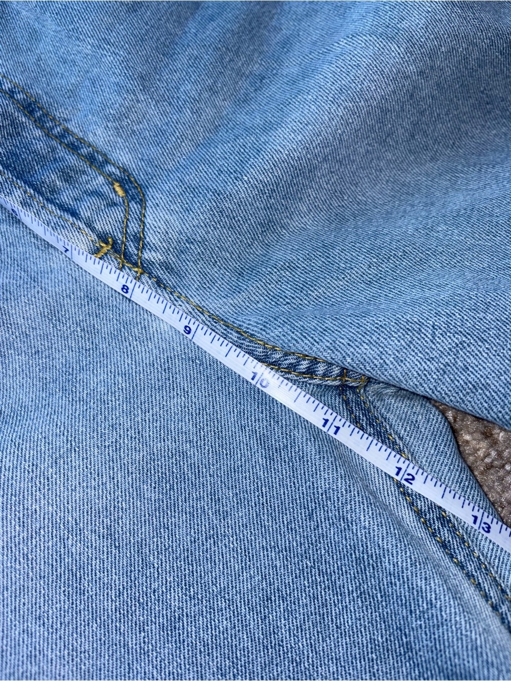 Anthropologie Etica Stanton High Rise Relaxed Straight Wide Leg Jeans size 30 - Picture 12 of 14